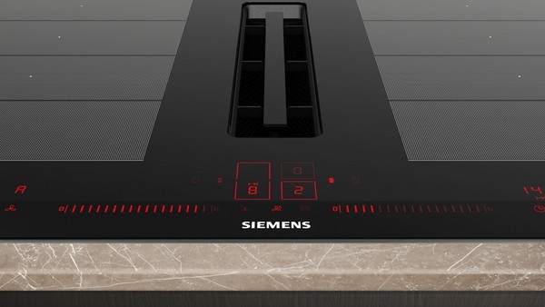 Kookplaat met ingebouwde dampafzuiging Siemens EX875LX67E// detail 2