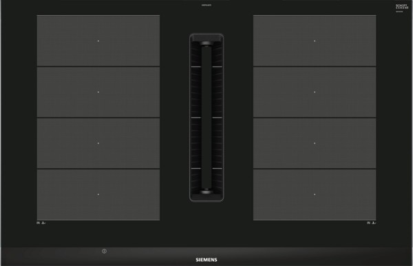 Taque de cuisson avec hotte intégrée Siemens EX875LX57E vooraanzicht