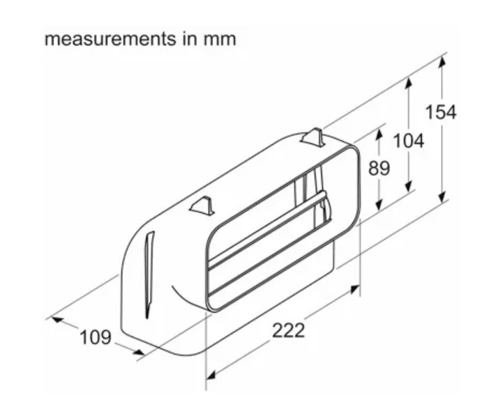 Hotte accessoires Bosch HEZ9VDSB3 detail 1