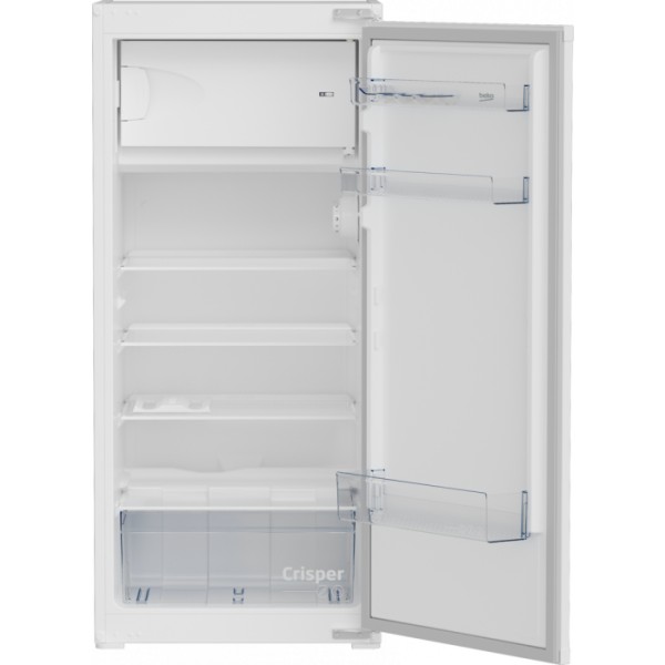 Koelkast inbouw 122 cm hoog Beko BSSA210K4SN vooraanzicht