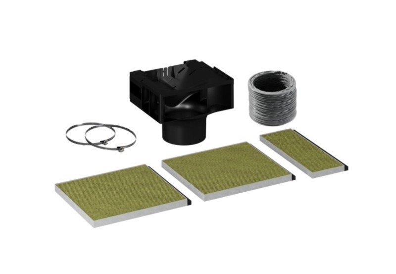 Hotte accessoires Bosch DWZ1BK1I6 vooraanzicht