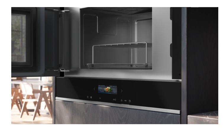 Microgolfoven inbouw met grill Siemens BE732L1B1 / ZWART detail 1