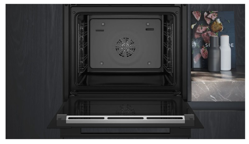 Multifunctie oven Siemens HB734G1B1/zwart detail 1