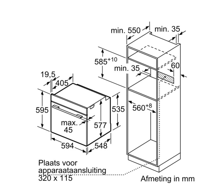 Multifunctie oven Siemens HB734G1B1/zwart detail 6