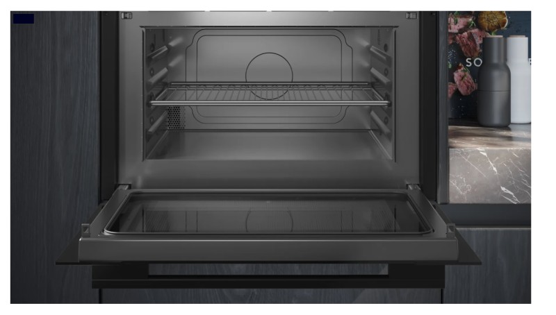 Microgolfoven inbouw met grill Siemens CE732GXB1/zwart detail 1