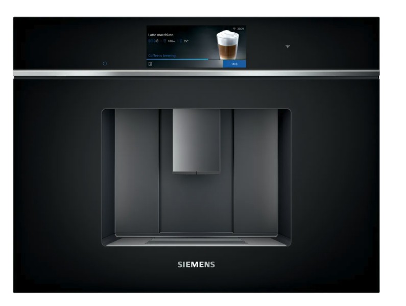 Koffie espresso Inbouw Siemens CT718L1B0 vooraanzicht