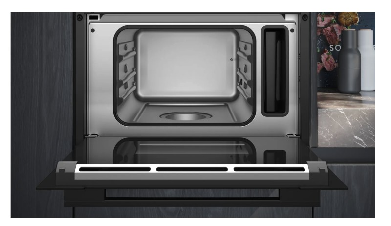 Stoomoven Siemens CD714GXB1/zwart detail 5