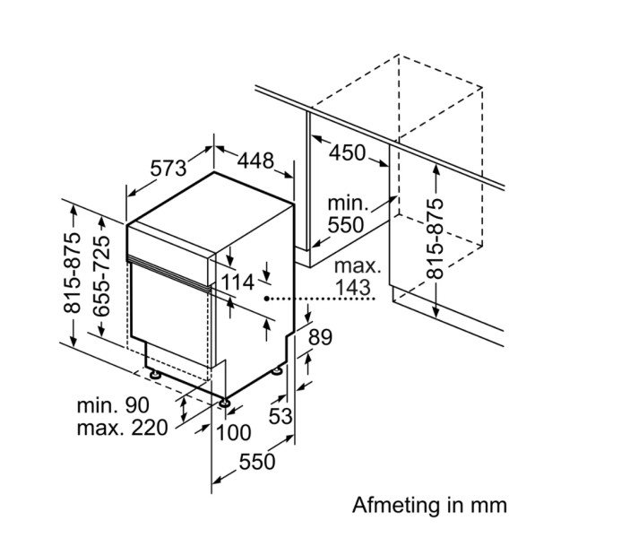 Lave-vaiselle avec panneau de commande 45cm Siemens SR55ZS10ME detail 6