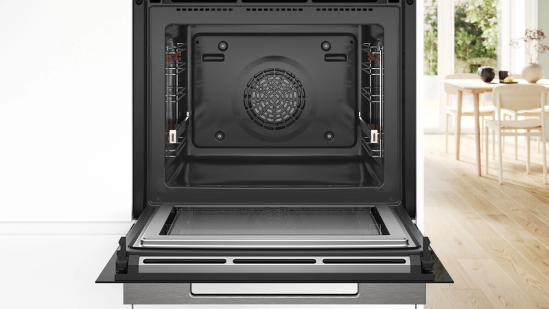 Combi : oven + microgolf Bosch HMG776KB1 detail 1