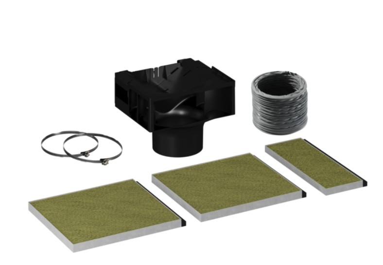 Hotte accessoires Siemens LZ11BKI16 vooraanzicht