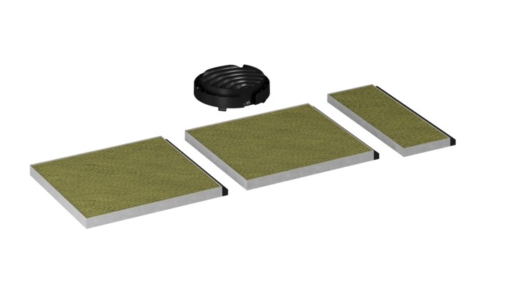 Hotte accessoires Siemens LZ11BKV16 vooraanzicht