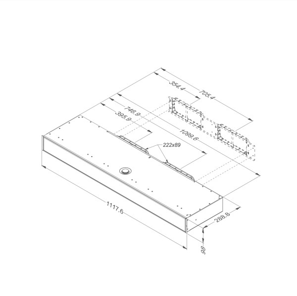 Dampkap toebehoren Novy 7943400 detail 1