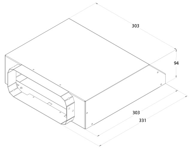Dampkap toebehoren Novy 6930050 detail 1