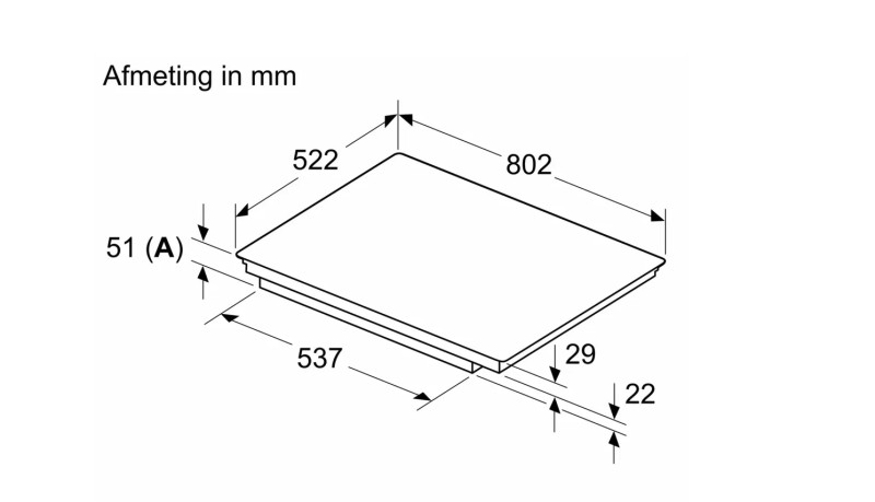 Taque de cuisson induction Siemens ED851HWB1E detail 5