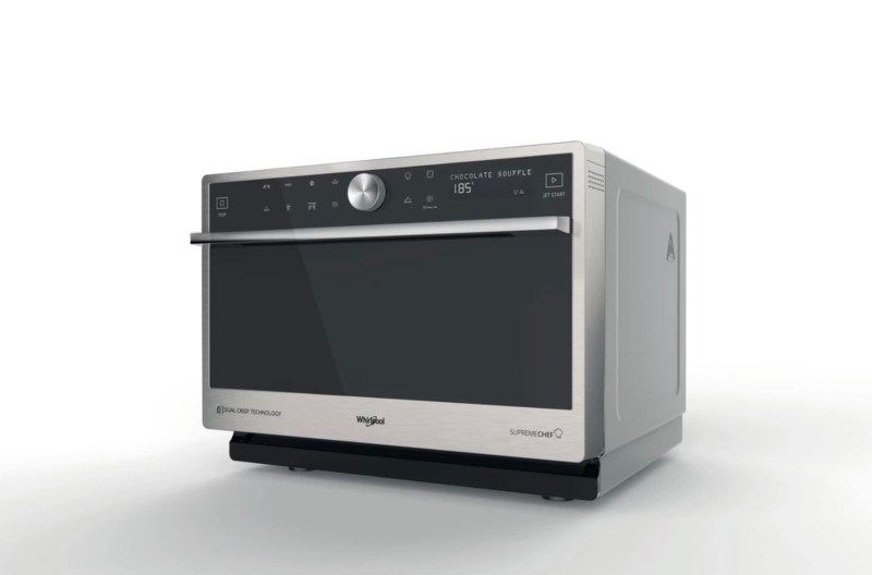 Microgolfoven vrijstaand Whirlpool MWSC9133SX/zilver detail 1