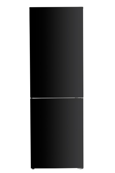 Combiné réfrigérateur/congélateur Frilec BONN328-040BB/zwart vooraanzicht