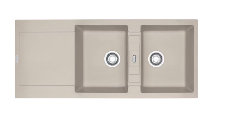 Dubbele spoelbak Franke MRG621KR1 vooraanzicht