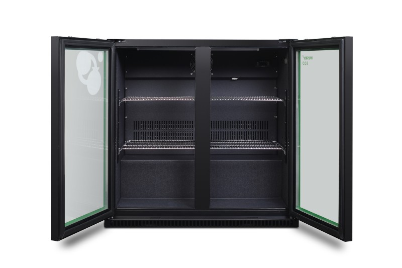 Refroidisseur à boisons/ porte vitrée ou pleine HUSKY C2-H-ECO-865-BK-NL detail 1