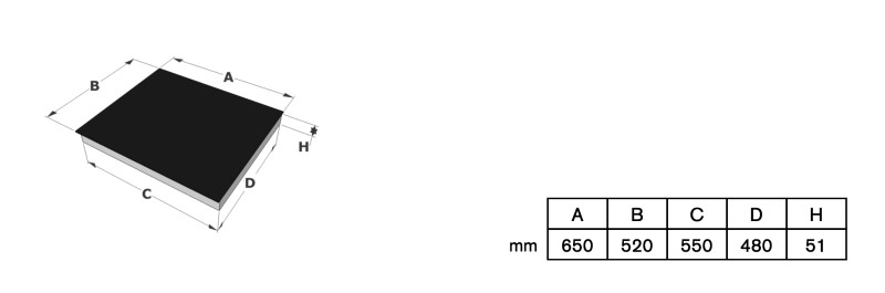 Taque de cuisson induction Novy 1763 / Novy Inductie Power detail 5