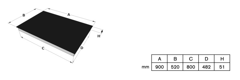 Taque de cuisson induction Novy 1778 / Novy inductie Pro detail 5