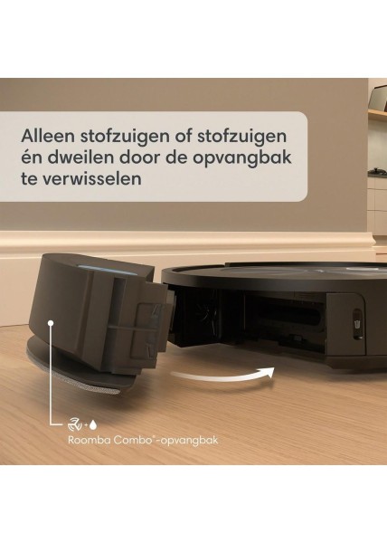 Aspirateurs Robotiques Roomba iRobot Combo j5+ (j557840) detail 1