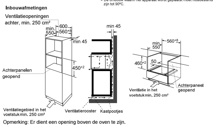 Combi : oven + microgolf Frilec HAMBURG5051.1EBMBL / ZWART detail 2