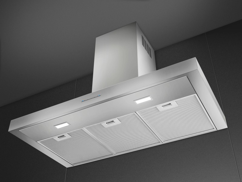 Dampkap wand/schouw Smeg KBT900XE vooraanzicht