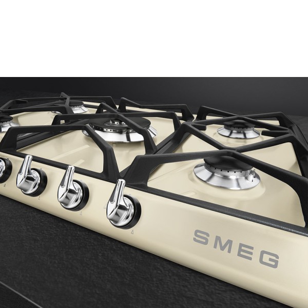 Taque de cuisson au gaz Smeg SR975PGH detail 1