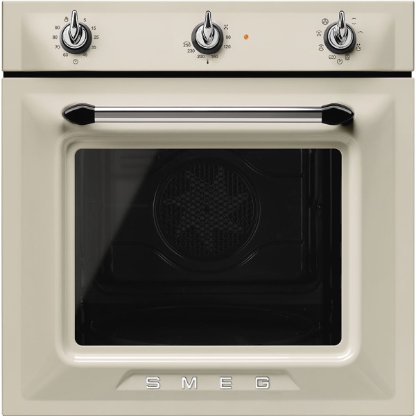 Multifunctie oven Smeg SF6905P1/creme vooraanzicht