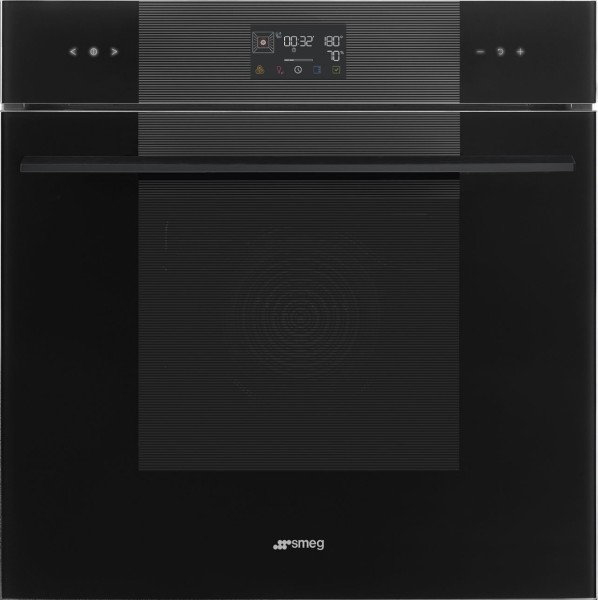 Combi : four + vapeur Smeg SO6102S3PB3 / ZWART vooraanzicht