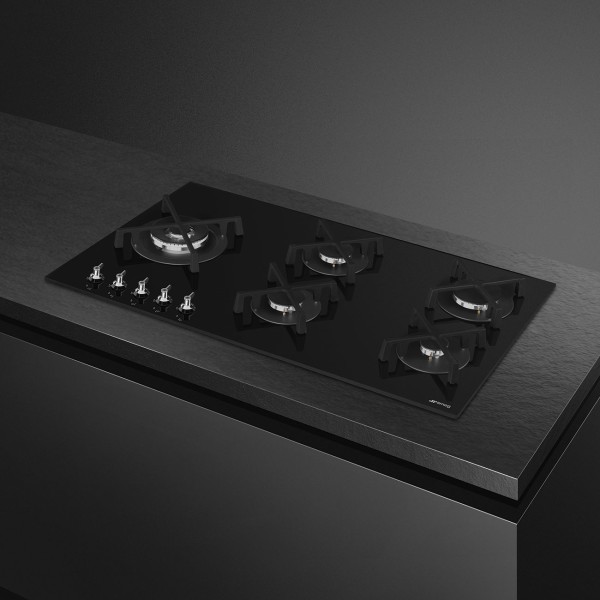 Taque de cuisson au gaz Smeg PV395LN detail 1