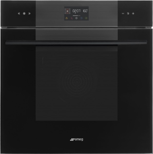 Multifunctie oven Smeg SOP6102TB3 / ZWART vooraanzicht