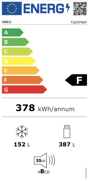 Side/Side + 3 en 4 deurs Smeg FQ55FNDE detail 5