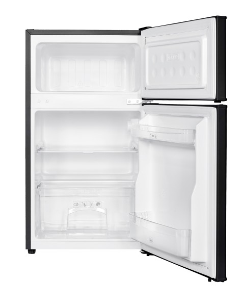 Combiné réfrigérateur/congélateur Exquisit KGC087-25-040EB/zwart detail 1