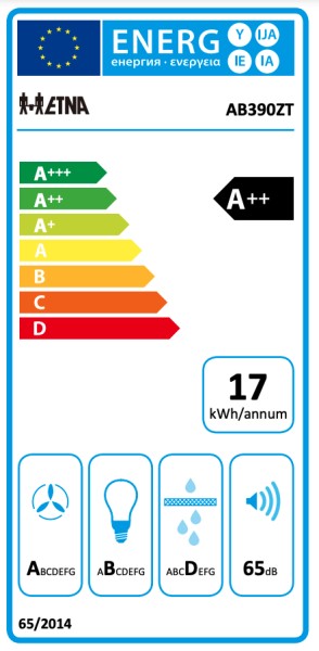 Hotte cheminée Etna/by Atag AB390ZT detail 4