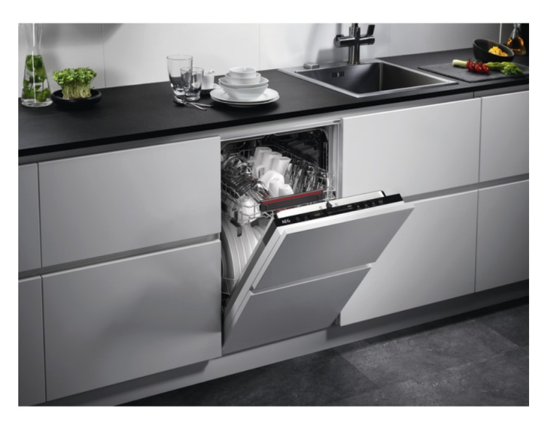 Vaatwasser volledig integreerbaar 45cm AEG FSE73407P* detail 2