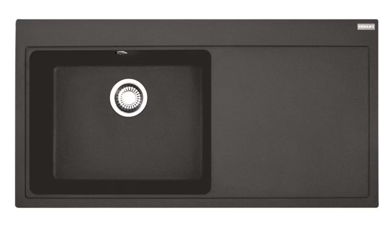 Enkele spoelbak Franke MTG611LGR1 vooraanzicht