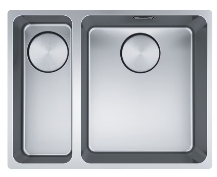 Anderhalve spoelbak Franke MYX1603416RM1 vooraanzicht