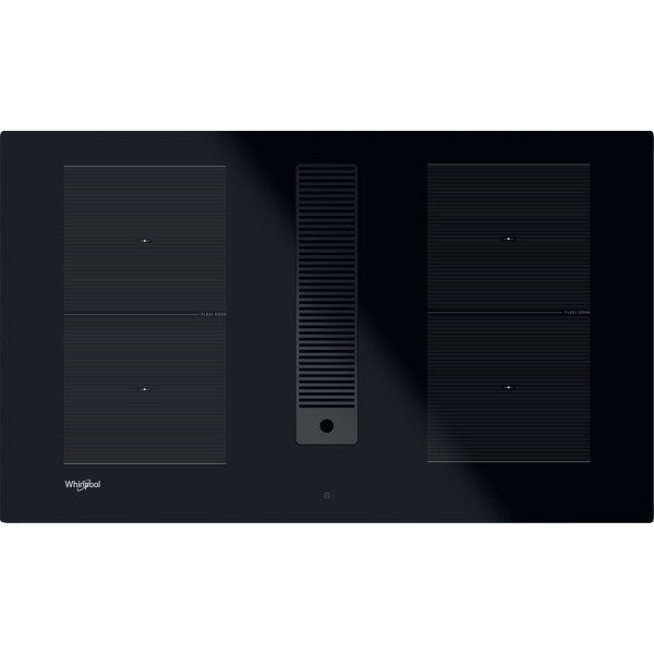 Taque de cuisson avec hotte intégrée Whirlpool WVHF83BBFKIT vooraanzicht