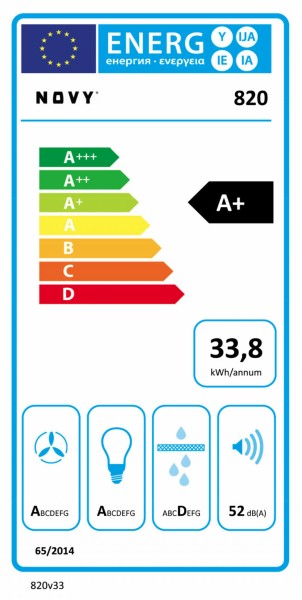 Hotte groupe aspirant Novy 820 / Novy Mini Pure'line detail 5