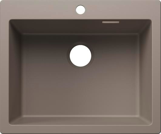 Enkele spoelbak Blanco 527777/** vooraanzicht