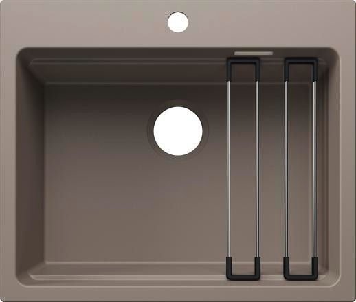 Enkele spoelbak Blanco 527753/** vooraanzicht
