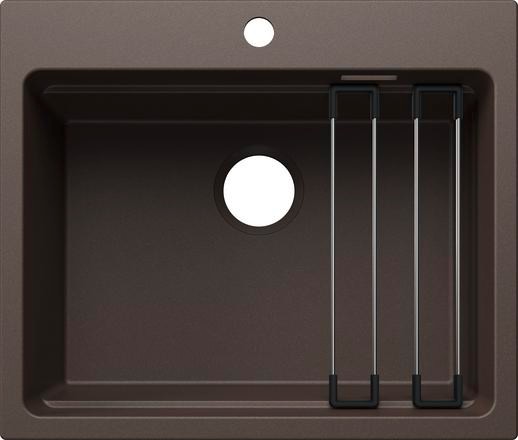 Enkele spoelbak Blanco 527752/** vooraanzicht