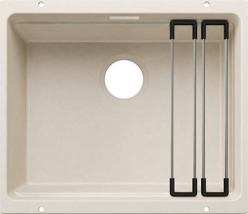 Enkele spoelbak Blanco 527756/** vooraanzicht