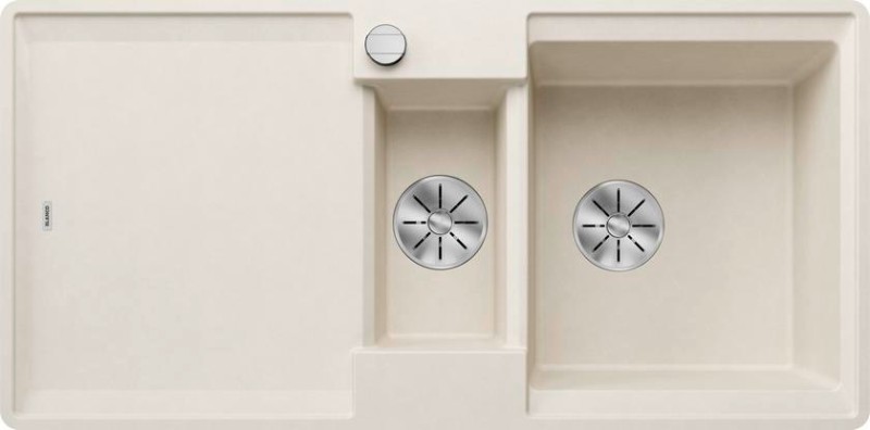 Evier 1 1/2 bassin Blanco 527614/** vooraanzicht