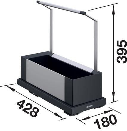 Spoelbak toebehoren Blanco 527667 detail 1