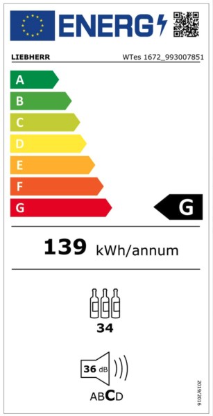 Wijnkast Liebherr WTES167226 detail 5