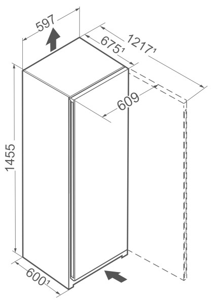 Congélateur Liebherr FND462522 / Ladegeleider detail 8
