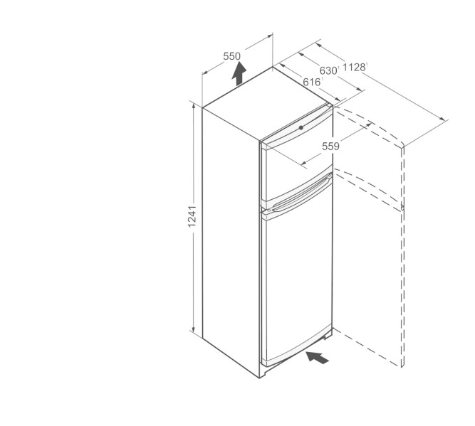 Combiné réfrigérateur/congélateur Liebherr CTE213126 detail 5
