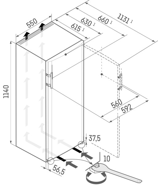 Koelkast Liebherr KE235026 detail 7